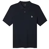Thumbnail 1 of Paul Smith Men's Cotton-Piqué Zebra Logo Polo Shirt - Navy