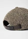 Thumbnail 3 of Paul Smith Men's Harris Tweed Wool Cap - Brown