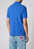 Thumbnail 3 of Paul Smith Men's Organic Cotton Zebra Polo Shirt - Mid Blue