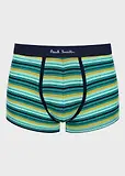 Thumbnail 8 of Paul Smith Men's Stripe/Plain Trunks 5 Pack - Mixed