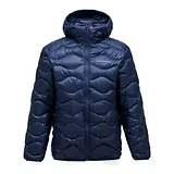 Thumbnail 1 of Peak Performance Men's Helium Down Hooded Jacket - Blue Shadow