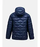 Thumbnail 9 of Peak Performance Men's Helium Down Hooded Jacket - Blue Shadow