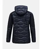 Thumbnail 7 of Peak Performance Men's Helium Down Hybrid Hooded Jacket - Black