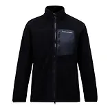 Thumbnail 1 of Peak Performance Men's NatureRush Pile Zip Jacket - Black/Black