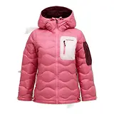 Thumbnail 1 of Peak Performance Women's Helium Utility Down Hooded Jacket - Mountain Blush/Frosted Blossom