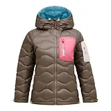 Thumbnail 1 of Peak Performance Women's Helium Utility Down Hooded Jacket - Terrain Tan/Mountain Blush