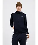 Thumbnail 2 of Peak Performance Women's Light Zip Hoodie - Black