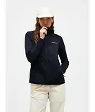 Thumbnail 2 of Peak Performance Women's Utility Light Zip Hoodie - Black/Black