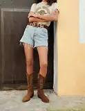 Thumbnail 3 of Penelope Chilvers Women's Goldie Embroidered Cowboy Boots - Peat