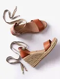 Thumbnail 4 of Penelope Chilvers Women's Brook Leather Espadrilles - Tan