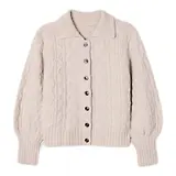 Thumbnail 1 of Penelope Chilvers Women's Cornwall Wool Cardigan - Cream