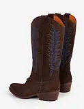 Thumbnail 3 of Penelope Chilvers Women's Goldie Suede Embroidered Boots - Bitter Chocolate