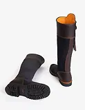 Thumbnail 4 of Penelope Chilvers Women's Inclement Long Tassel Boots Generous Fit - Navy/Dark Brown