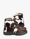 Thumbnail 3 of Penelope Chilvers Women's Incredible Friesian Shearling-Lined Boots - Brown/White