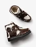 Thumbnail 4 of Penelope Chilvers Women's Incredible Friesian Shearling-Lined Boots - Brown/White