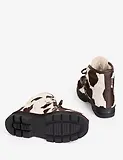 Thumbnail 5 of Penelope Chilvers Women's Incredible Friesian Shearling-Lined Boots - Brown/White