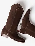 Thumbnail 3 of Penelope Chilvers Women's Topanga Suede Boots - Bitter Chocolate