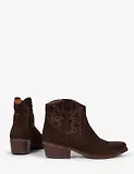 Thumbnail 5 of Penelope Chilvers Women's Cassidy Suede Embroidered Boots - Bitter Chocolate