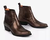 Thumbnail 2 of Penelope Chilvers Women's Frontier Metallic Leather Boot - Walnut