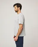 Thumbnail 5 of Peregrine Men's Made In England Graphic T-Shirt - Light Grey