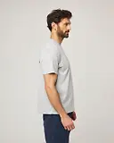 Thumbnail 6 of Peregrine Men's Made In England Graphic T-Shirt - Light Grey