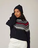 Thumbnail 5 of Peregrine Porter Ribbed Beanie - Navy