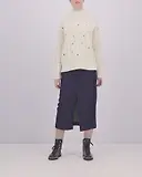 Thumbnail 10 of Barbour Women's Fleur Cable-Knit Wool Jumper - Ecru