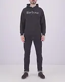 Thumbnail 7 of Barbour Men's Brushed Nicholas Oversized Hoodie - Black