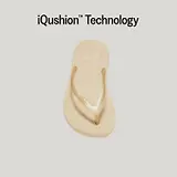 Thumbnail 6 of FitFlop Women's IQUSHION Multi-Crystal Ergonomic Flip-Flops - Nude Rose