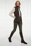 Thumbnail 6 of Holland Cooper Women's Country Fleece Gilet - Chocolate