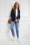 Thumbnail 6 of Holland Cooper Women's Chelsea Court Trainers - White