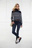 Thumbnail 6 of Holland Cooper Women's Chelsea Court Trainers - Ink Navy