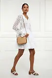 Thumbnail 6 of Holland Cooper Women's Soho Camera Bag - Tan Raffia