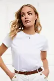 Thumbnail 5 of Holland Cooper Women's Monogram Tee - White