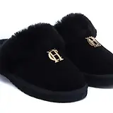 Thumbnail 4 of Holland Cooper Women's HC Shearling Slippers - Black