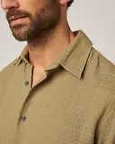 Thumbnail 7 of Peregrine Men's Made In England Resort Shirt - Moss