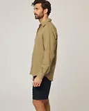 Thumbnail 4 of Peregrine Men's Made In England Resort Shirt - Moss