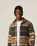 Thumbnail 4 of Peregrine Milliner Ribbed Beanie - Black