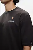 Thumbnail 8 of Elliker Unisex Rill Bug Print Short Sleeve T-Shirt - Black