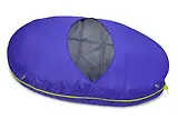 Thumbnail 4 of RUFFWEAR Highlands Dog Sleeping Bag - Huckleberry Blue