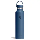 Thumbnail 1 of Hydro Flask 24oz (710ml) Standard Mouth Bottle - Harbour Blue
