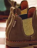 Thumbnail 6 of Penelope Chilvers Women's Safari Suede Boots - Truffle/Gold