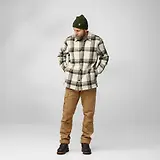 Thumbnail 5 of Fjällräven Men's Singi Flannel Overshirt - Dark Navy-Wood Brown