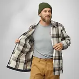 Thumbnail 10 of Fjällräven Men's Singi Flannel Overshirt - Dark Navy-Wood Brown