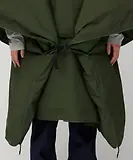 Thumbnail 6 of Snow Peak FR 2L Down Poncho - Dark Olive