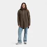 Thumbnail 3 of Didriksons Women's Umi Full-Zip Jacket  - Dark Mocha