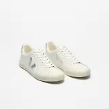 Thumbnail 3 of VEJA Women's Esplar Leather Sneaker - White Silver