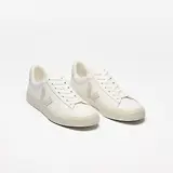 Thumbnail 4 of VEJA Women's Campo Leather Sneaker - White Natural
