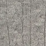 Thumbnail 5 of Dents Women's Fingerless Cable Knit Gloves - Dove Grey