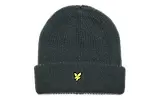 Thumbnail 3 of Lyle & Scott Men's Lambswool Blend Checked Scarf & Beanie Gift Set - Argyle Teal